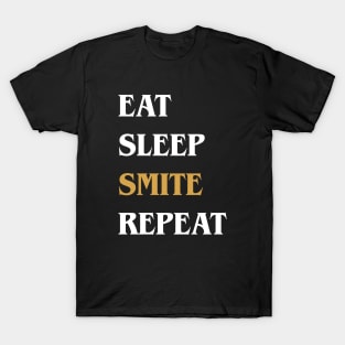 Eat Sleep Smite Repeat - Paladin RPG T-Shirt